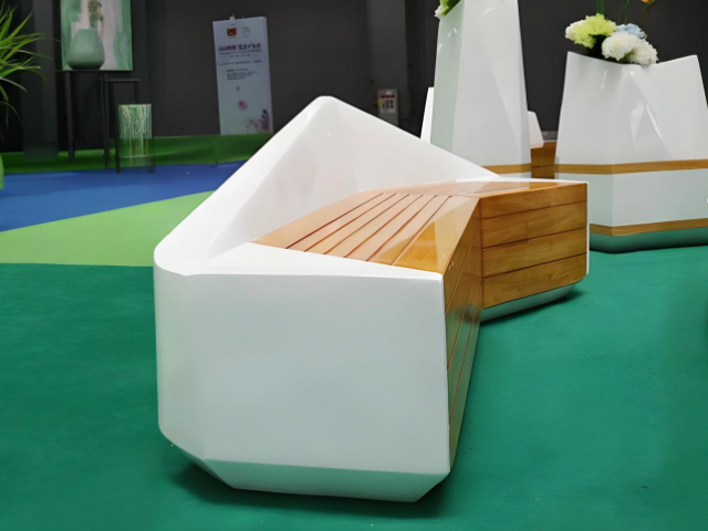 流动的雕塑异形带靠背玻璃钢沙发如何重构空间美学 流动的雕塑异形带靠背玻璃钢沙发如何重构空间美学