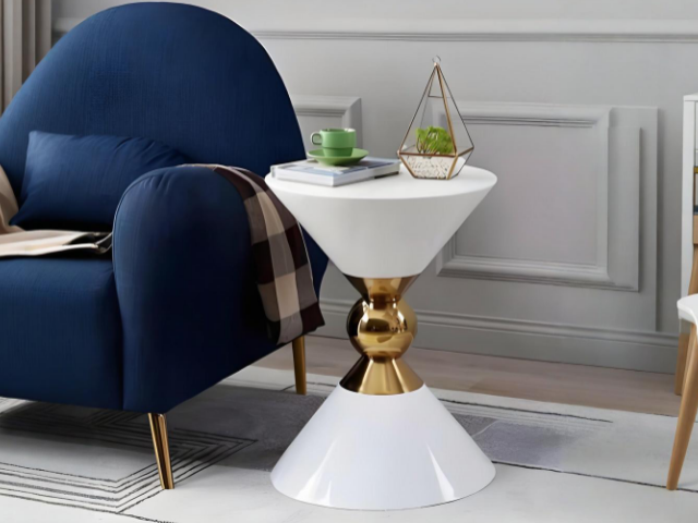 重塑空间韵律小蛮腰玻璃钢茶几的定制美学 重塑空间韵律小蛮腰玻璃钢茶几的定制美学